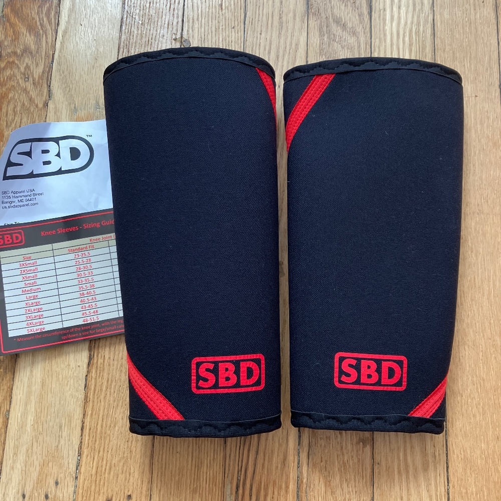 SBD knee sleeves new weightlifting powerlifting compression joint support unisex